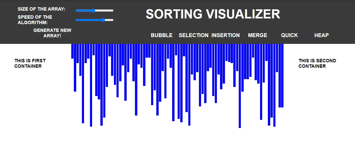 Sorting Algorithms Visualization